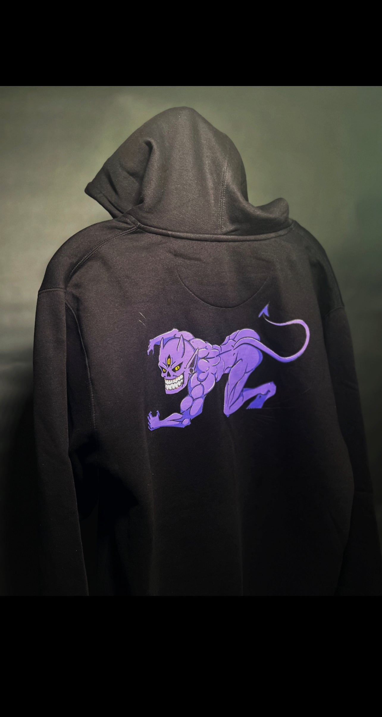 Purple Demon Hoodie